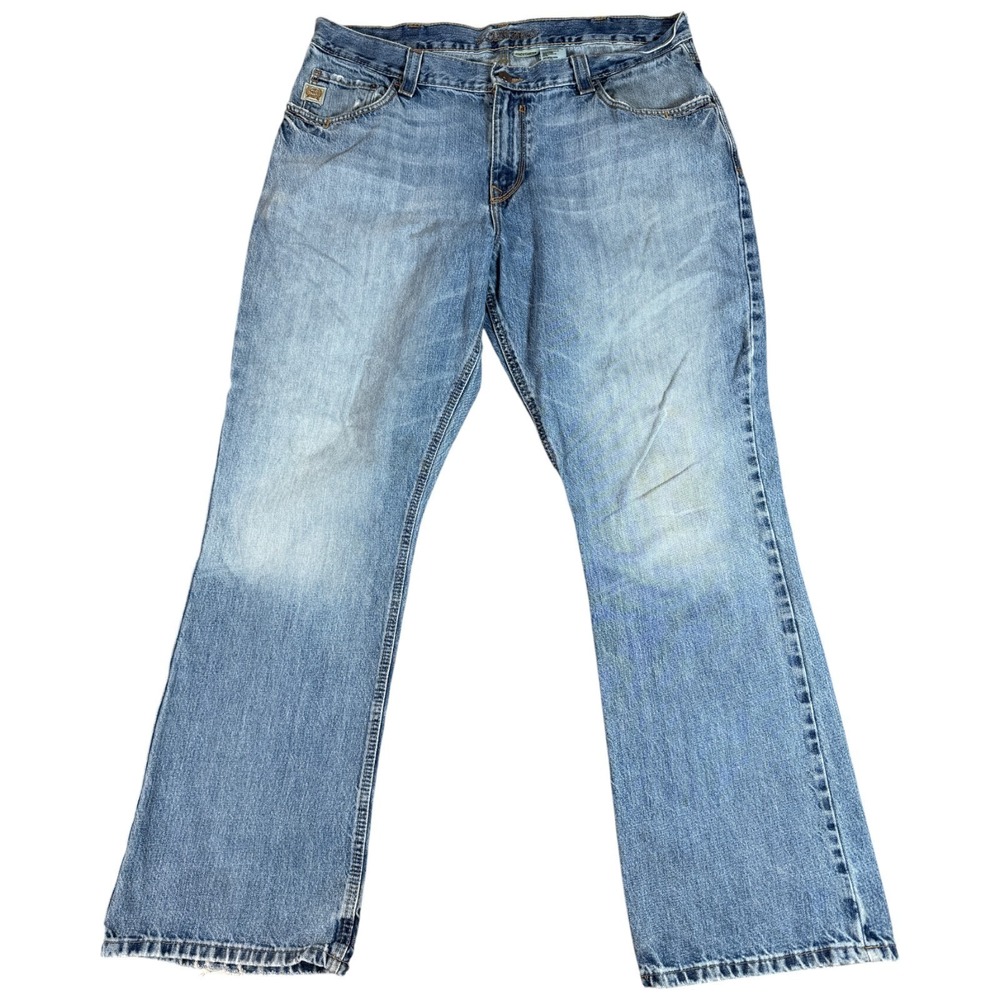 Cinch Carter Bootcut Jeans‎ Mens 40x34 (40x33.5) Blue Denim Medium Wash Casual